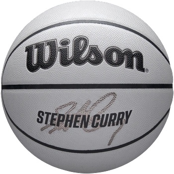 Wilson Баскетболна топка за открито, размер 7 - wilson nba player icon uv - stephen curry