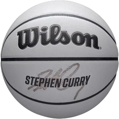 Wilson Баскетболна топка за открито, размер 7 - wilson nba player icon uv - stephen curry