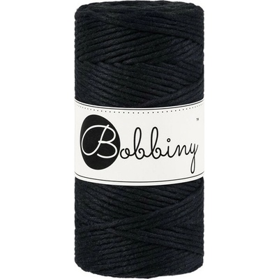 Příze Bobbiny Regular 3 mm 100 m Black