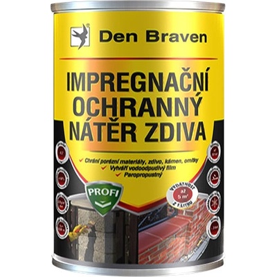 Den Braven Impregnační a ochranný nátěr zdiva PROFI 1L CH00031