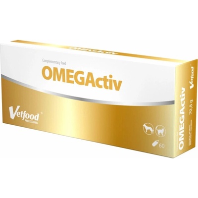 Vetfood Omega Activ doplňky stravy a kočky 60 ks
