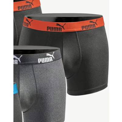 PUMA 3-Packs Boxer Shorts Black Anthracite