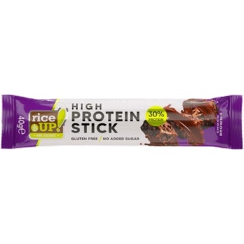 Image 1 of RiceUP! Hi Protein Stick | No Added Sugar [15 x 40 грама] Шоколадово брауни