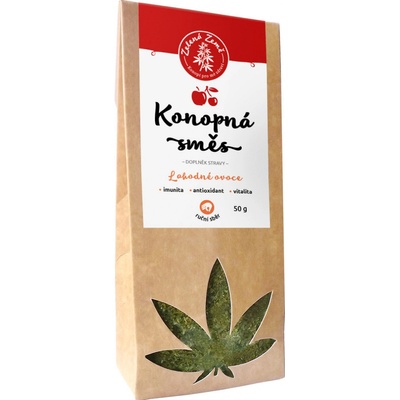Zelená Země Konopná směs lahodná ovocná 50 g
