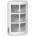 Bogdan Furniture Europe Горен шкаф заоблен с витрина Michelle B 30/72-E20
