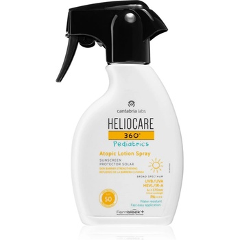 Heliocare 360° Pediatrics Atopic Lotion Spray спрей за тен за деца SPF 50 250ml