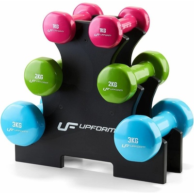 UpForm UFDS Sada vinylových činiek so stojanom 12 kg