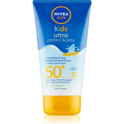 Nivea Sun Protect & Play слънцезащитен крем за деца SPF 50+ 150ml