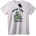 NOONEBRAND Тениска Череп, Бира, Добро Настроение - 5XL, White