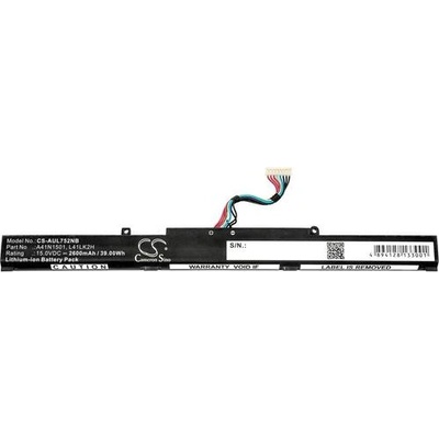 Cameron Sino Батерия за лаптоп ASUS GL752JW, VivoBook Pro N552VW-FI035T, VivoBook Pro N752VX-GC084T, A41N1501 LiIon 15V 2600mAh CAMERON SINO (CS-AUL752NB)