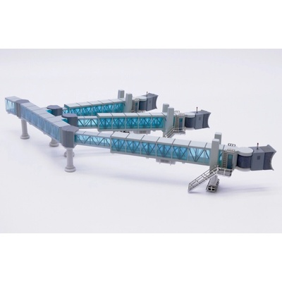JC Wings Airport Passenger Bridge A380 Blue 1:400