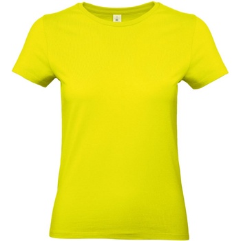 B&C Collection B&C 190 / Дамска тениска от плътен памук - пикселен лайм S (01004Tl9701)