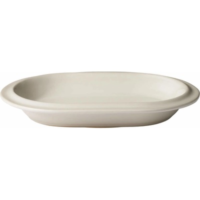 Bolia Mísa Edge Bowl ecru stoneware 21 x 30 cm