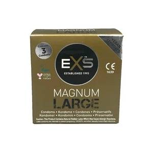 EXS Condoms Magnum Large 3 бр. (в кутия) (P27064)