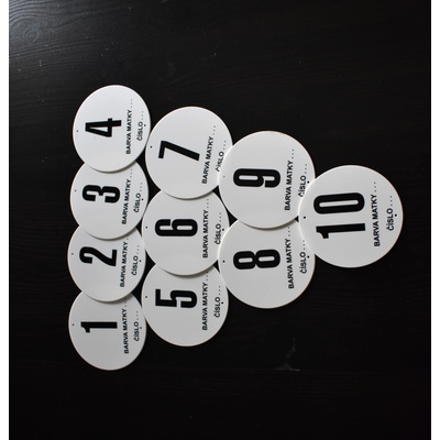 BE-EQ Čísla na úly kruhová – Hledejceny.cz