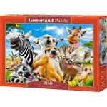 Castorland Пъзел Castorland от 500 части - Африканско селфи (B-53568)