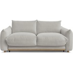 Bobochic Светлосив сгъваем диван 234 cm Ernest - Bobochic Paris (WT-AKIT-3.5R-W_1 P1297)