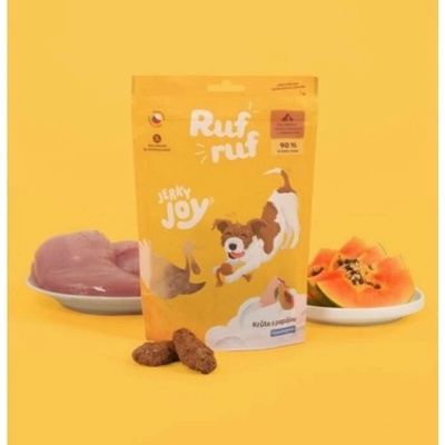 Rufruf Jerky Joy Krůtí s papájou 80 g – Sleviste.cz