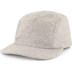 Stoic Шапка с козирка Stoic LaisvallSt. 5 Panel Wool Winter Cap - Light Heather Grey - размер One Size (904-3202-0211)