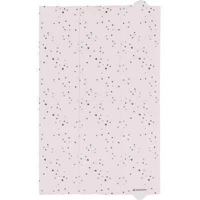 KikkaBoo Сгъваема PVC подложка за повиване 80х50см Bear with me Pink (31108060063)