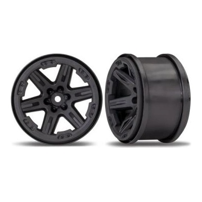Traxxas диск 2.8" Rustler 4x4 черен (2)