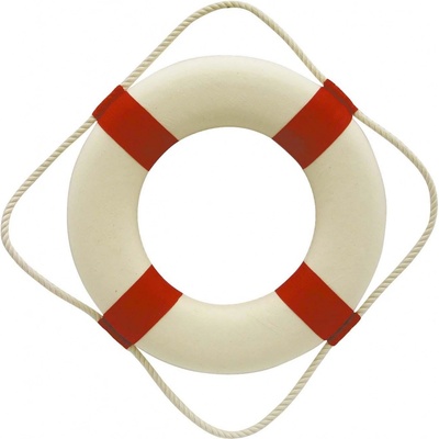 SEA Club Dekorační záchranný kruh červenobílý 30 cm 5570