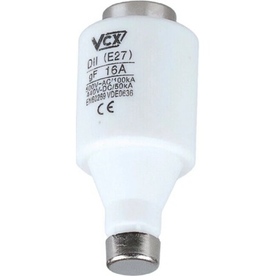 Poistková vložka BiWts E27/DII 16A gF/gL