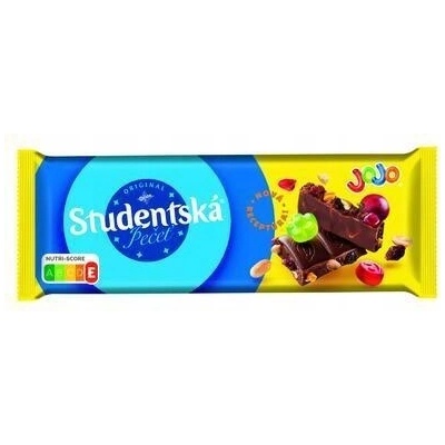 Orion Studentská mléčná s gumovými bonbony JOJO a ořechy 90 g