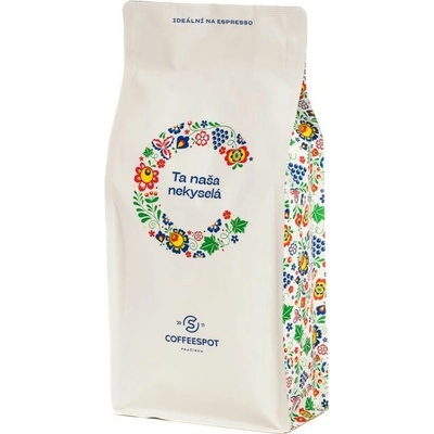 Coffeespot Ta Naša nekyselá Espresso směs 1 kg