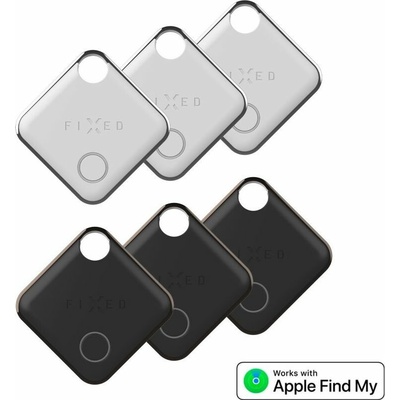 Fixed Tag with Find My support 3x black + 3x white FIXTAG-6PACK-BKWH