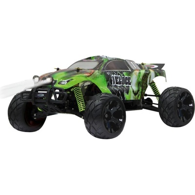 Jamara Toys Jamara Veloce EP Lipo кола с дистанционно управление, зелен/черен, мащаб 1: 10 (053371)