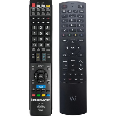 GENERAL VU+ IR300 Duo2, Duo 4K, Solo2, Solo 4K, Solo SE, Ultimo, Uno + управление на телевизор (мини телевизор) - дистанционно управление дубликат (IR300 Duo2, Duo 4K, Solo2, Solo 4K, Solo SE, Ultimo, Uno + управление на телевизор (мини телевизор))