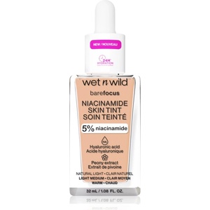 Wet n Wild BareFocus Niacinamide Skin Tint лек хидратиращ фон дьо тен цвят Natural Light (Cool) 32ml