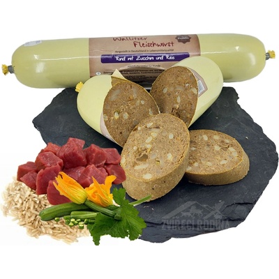 Barfit superprémium hovězí s cuketou a rýží 400 g