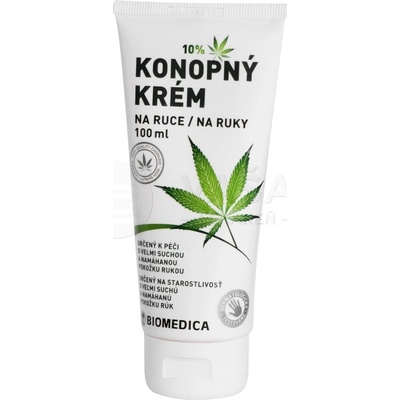 Biomedica konopný krém na ruky 100 ml