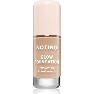 Notino Foundation Glow foundation with SPF50 & plant extracts make-up 01 light cool 30 ml