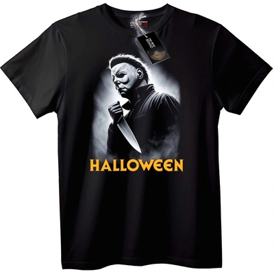 NOONEBRAND Тениска Halloween Michael Myers - 6XL, White