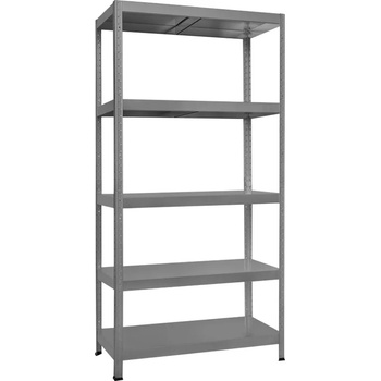 Image 1 of Carmen Метален стелаж Carmen Hard (180x100x40cm) - Сив (3580513)