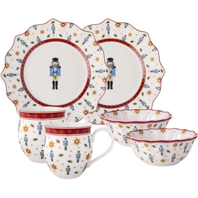 Villeroy & Boch Súprava pre dvoch Luskáčik Toy's Delight 6 ks