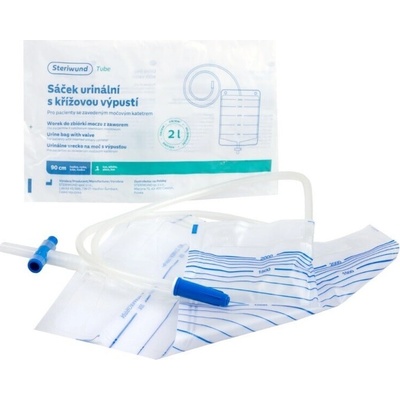 Steriwund urinální sáček s křížovou výpustí 2000 ml