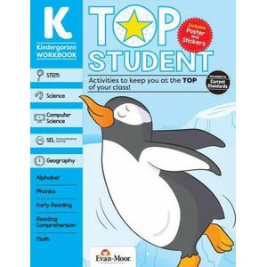 Top Student, Kindergarten Workbook | Evan-Moor Educational Publishers (ISBN: 9781629389745)