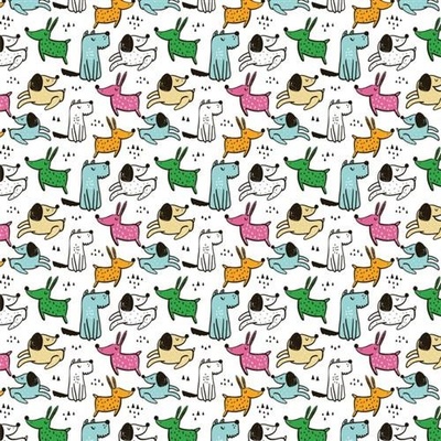 GEKKOFIX 14093 Samolepiace tapety dětská psíkovia Samolepiace tapety, rozmery 45 cm x 15 m