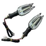  Мигач за мотор с бягаща led светлина 2бр 253022