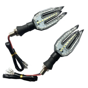  Мигач за мотор с бягаща led светлина 2бр 253022