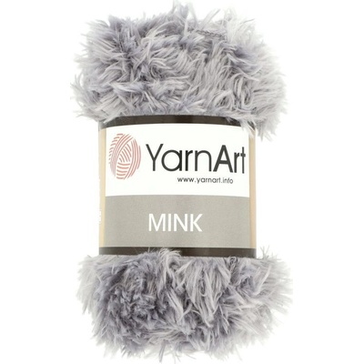 YarnArt Mink 334 světle šedá