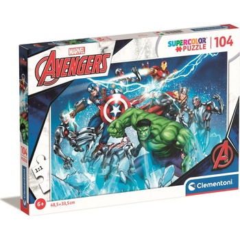 Clementoni - Puzzle Marvel: Avengers - 100 piese