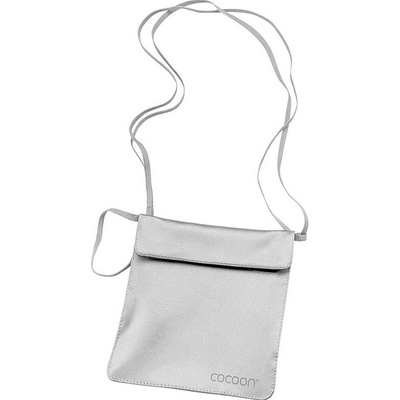 Cocoon Skrytá kapsa na krk Passport Wallet Silk šedá