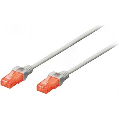Digitus DK-1512-005 Ecoline Patch, UTP, CAT 5e, AWG 26/7, 0,5m, šedý