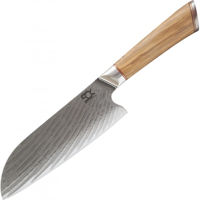 SOK Nůž Santoku 175 mm Olive Sunshine Damascus