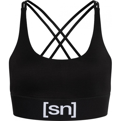 super. natural Дамски спортен сутиен super. natural Women's Super Top Sports bra - Jet Black - размер XL (114-1948-0415)